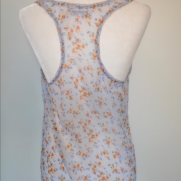 Sheer Floral Tank - Picture 4 of 6